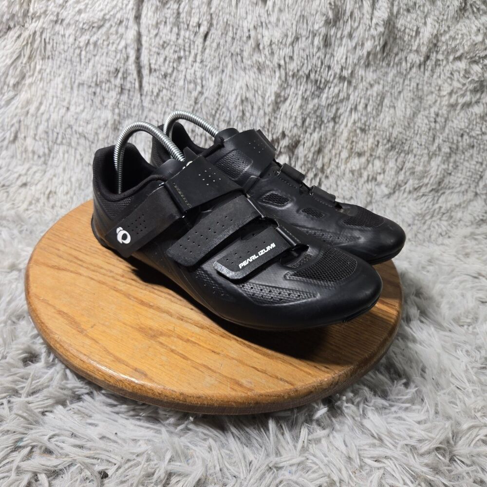 Pearl Izumi Select Road v5 Cleats Bike Shoes Men Sz 11.5-12 EU 45 Black Outdoor